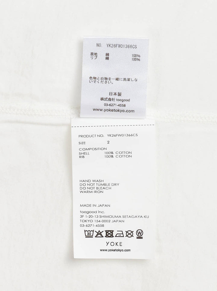 YOKE Suvin Cotton T-Shirt - view 4
