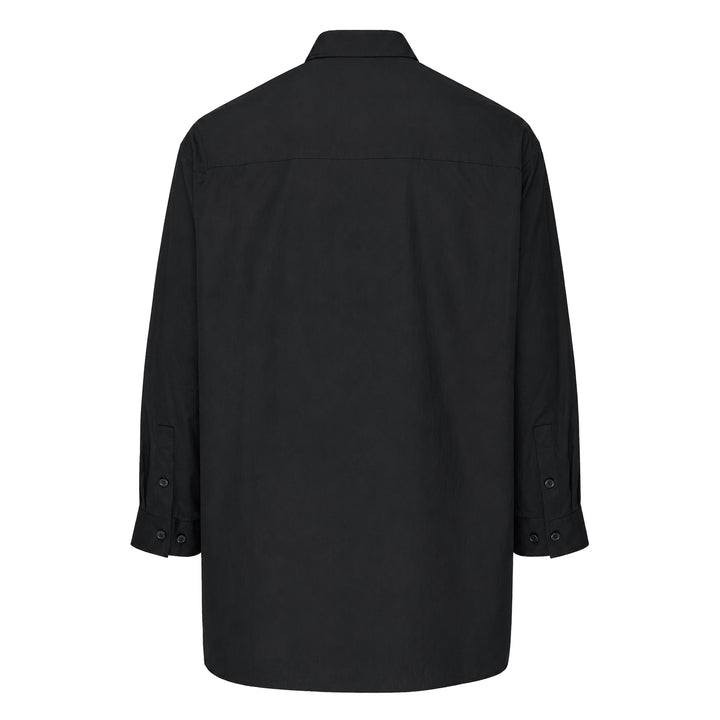 3 Flap Asymmetry Long Sleeve Shirt