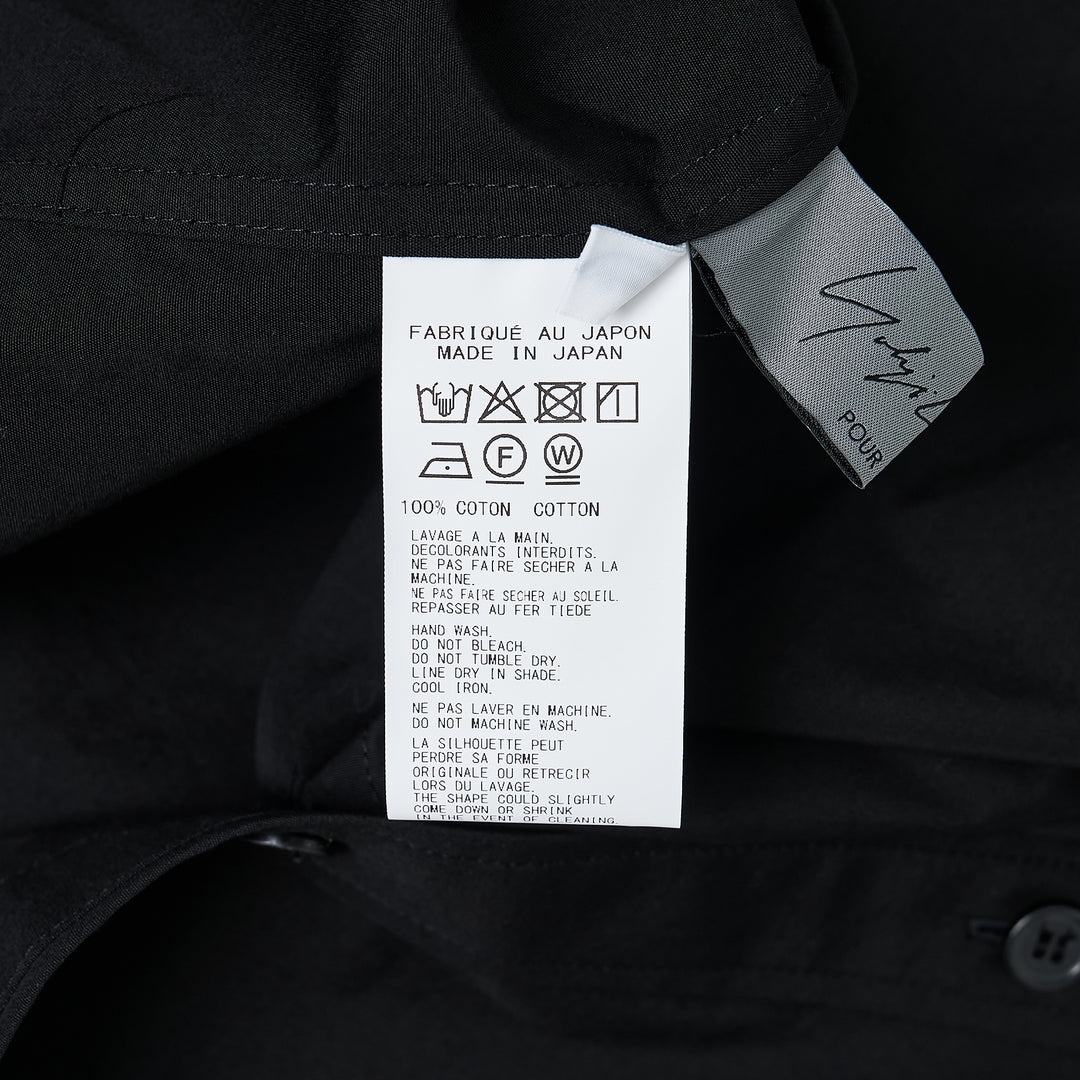 3 Flap Asymmetry Long Sleeve Shirt