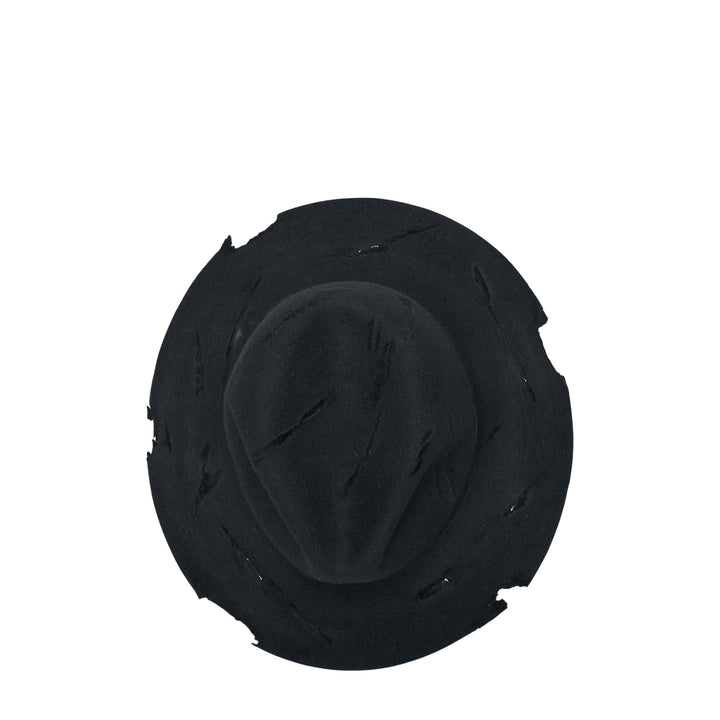 Distressed Cut Out Hat