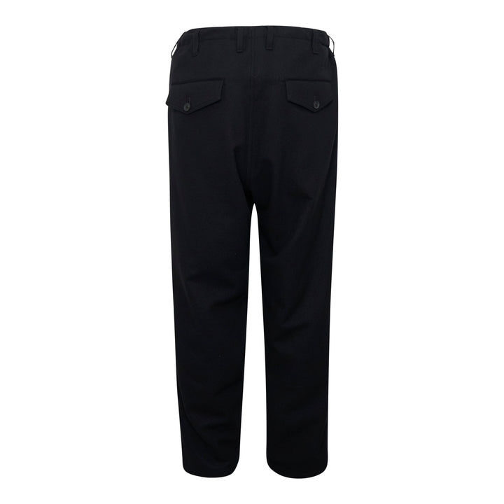 Hem Slit Button Pants