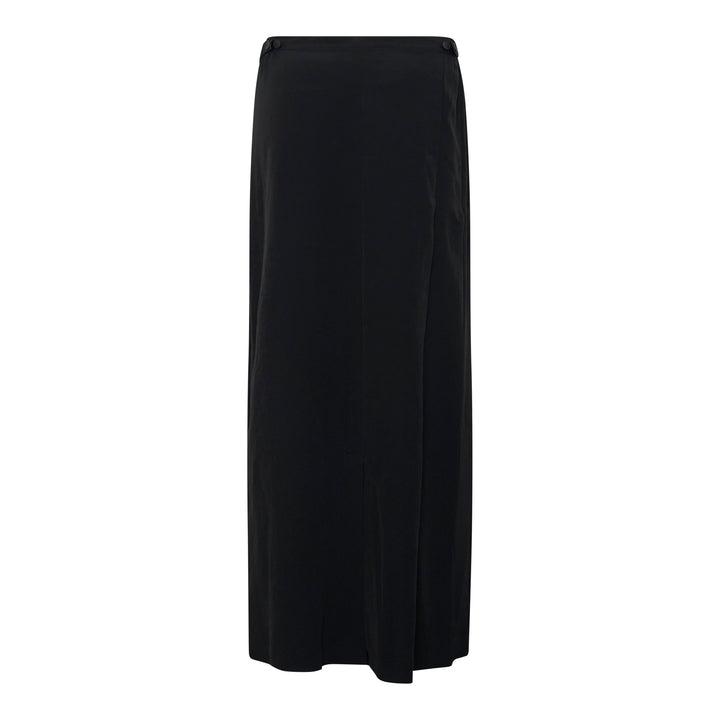 Pleats Wrap Skirt