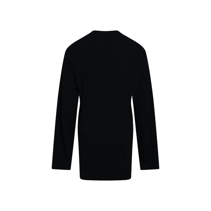 Cat Print Long Sleeve Tee