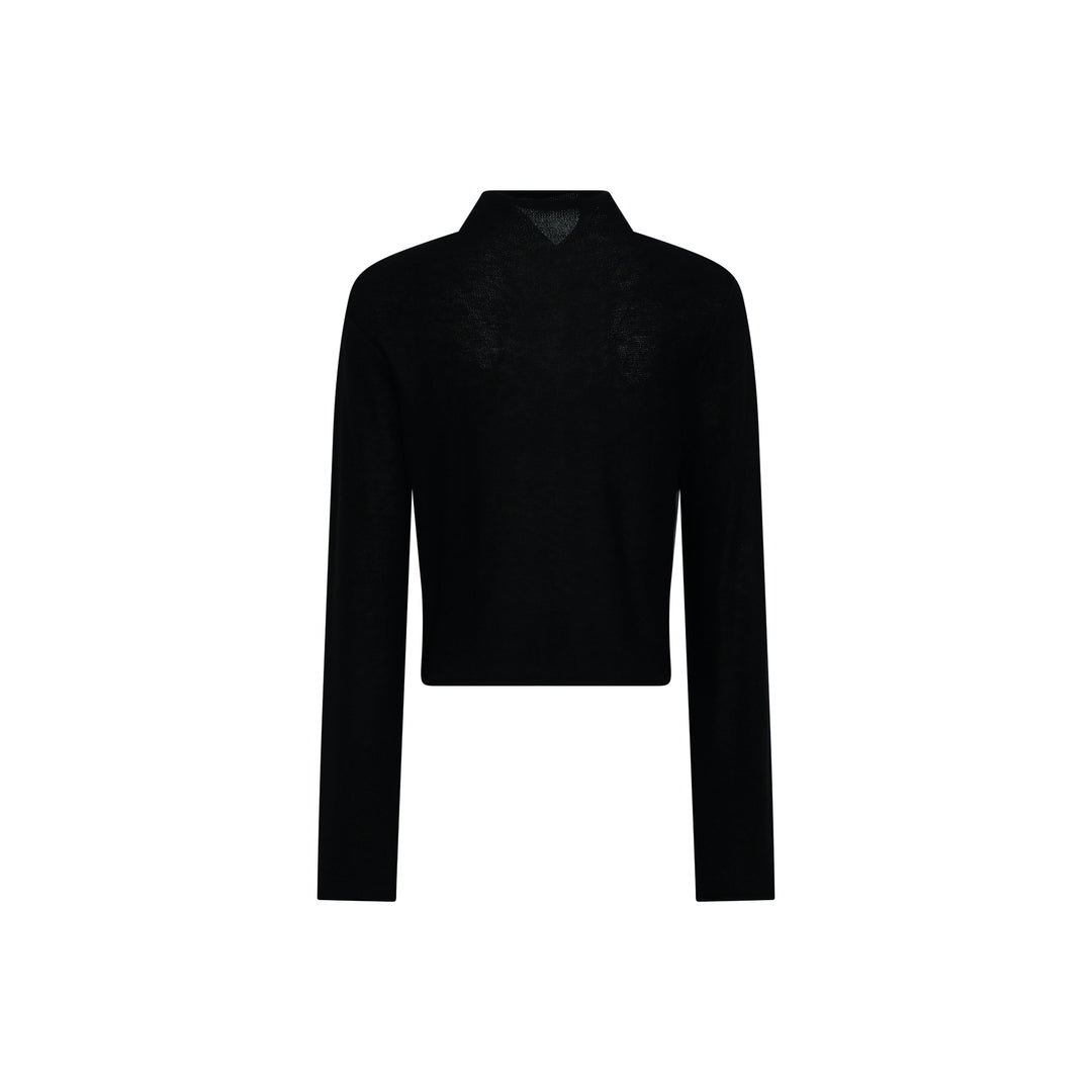 Collar Cloth Short Cardigan