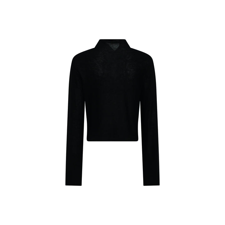 Collar Cloth Short Cardigan