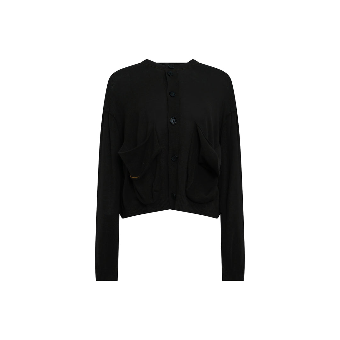 Big Pocket Short Cardigan