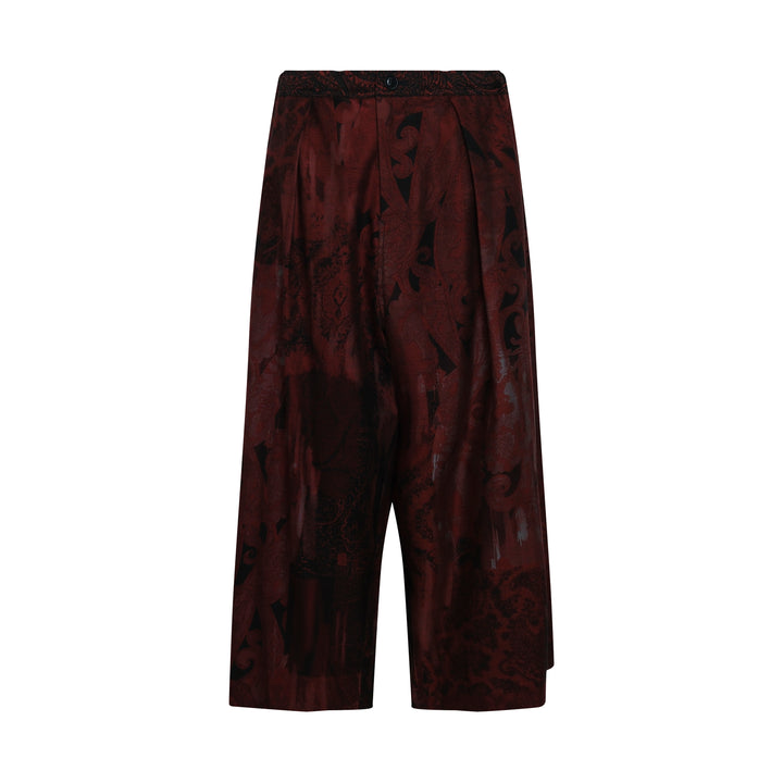 Front Tuck Wide Pants
