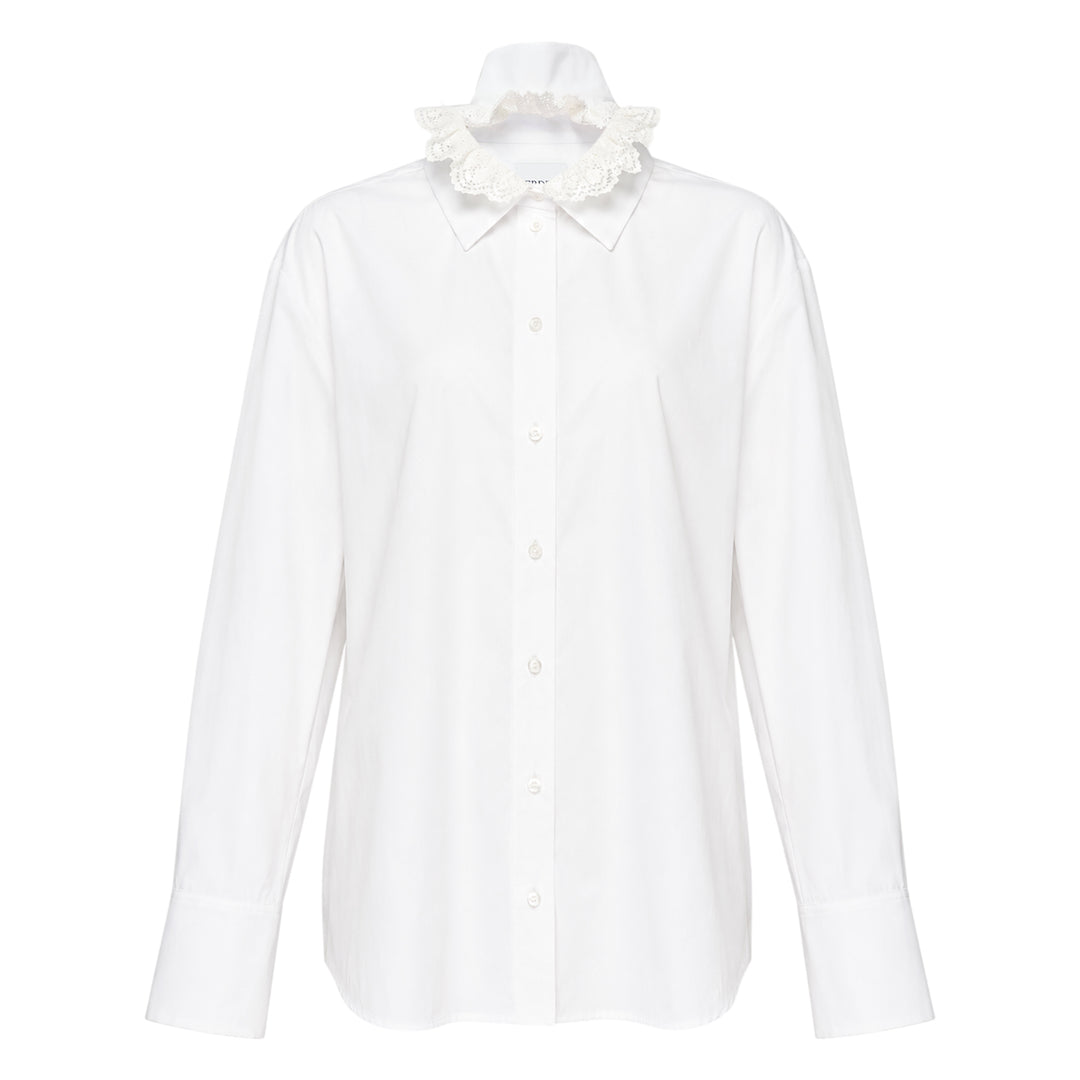 Cotton Poplin Long Sleeve Shirt