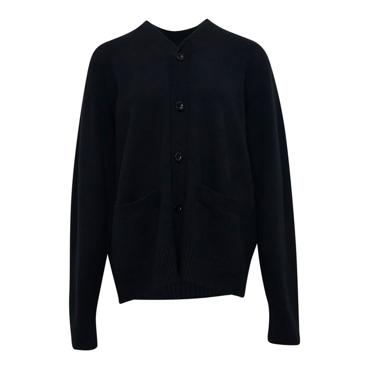 Black Button-Up Cardigan
