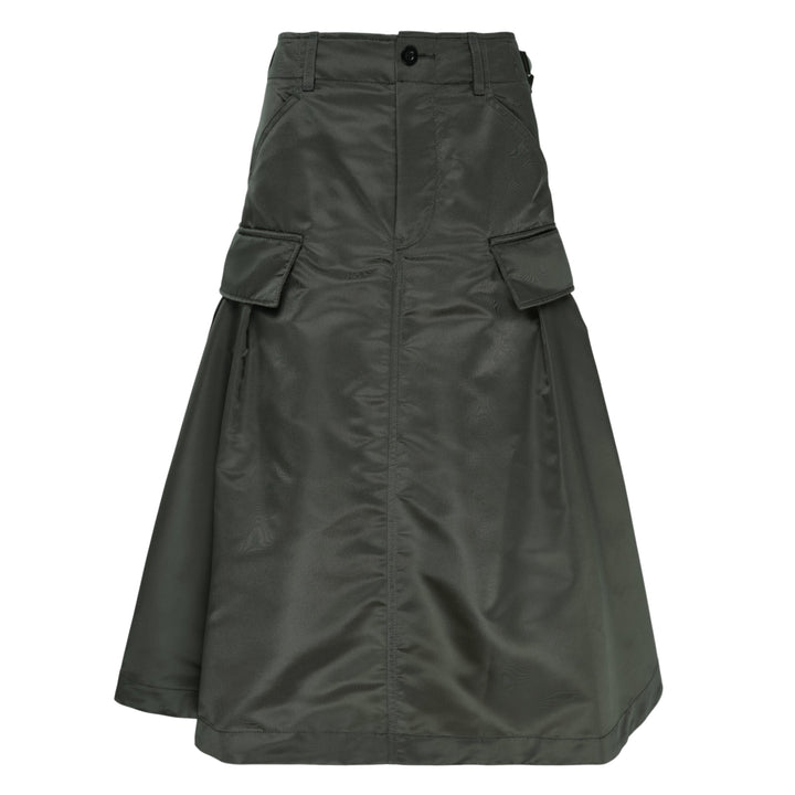 sacai Nylon Twill Cargo Skirt