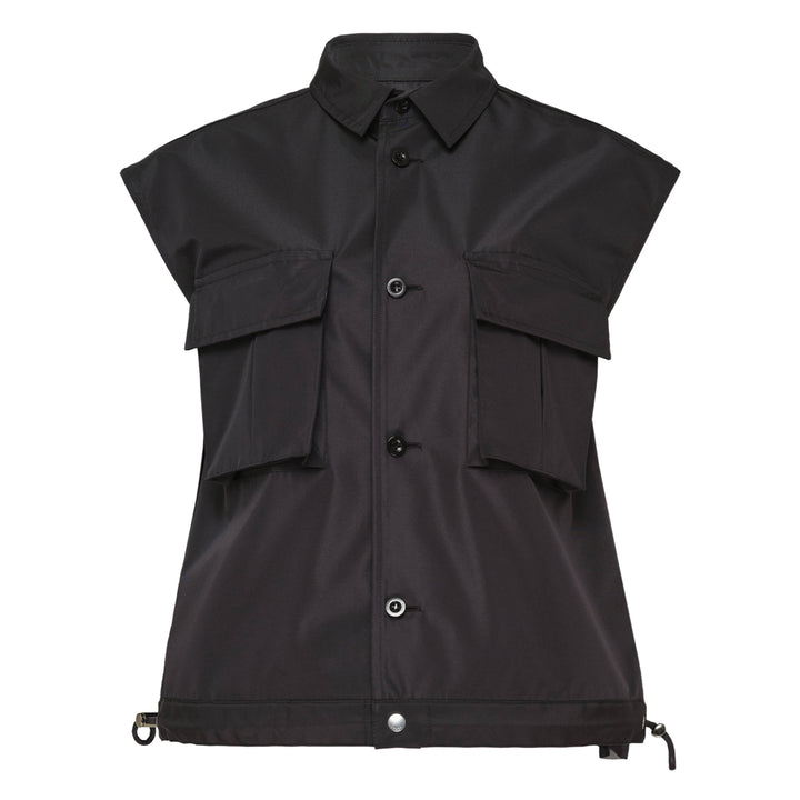 Taffeta Bonding Satin Vest