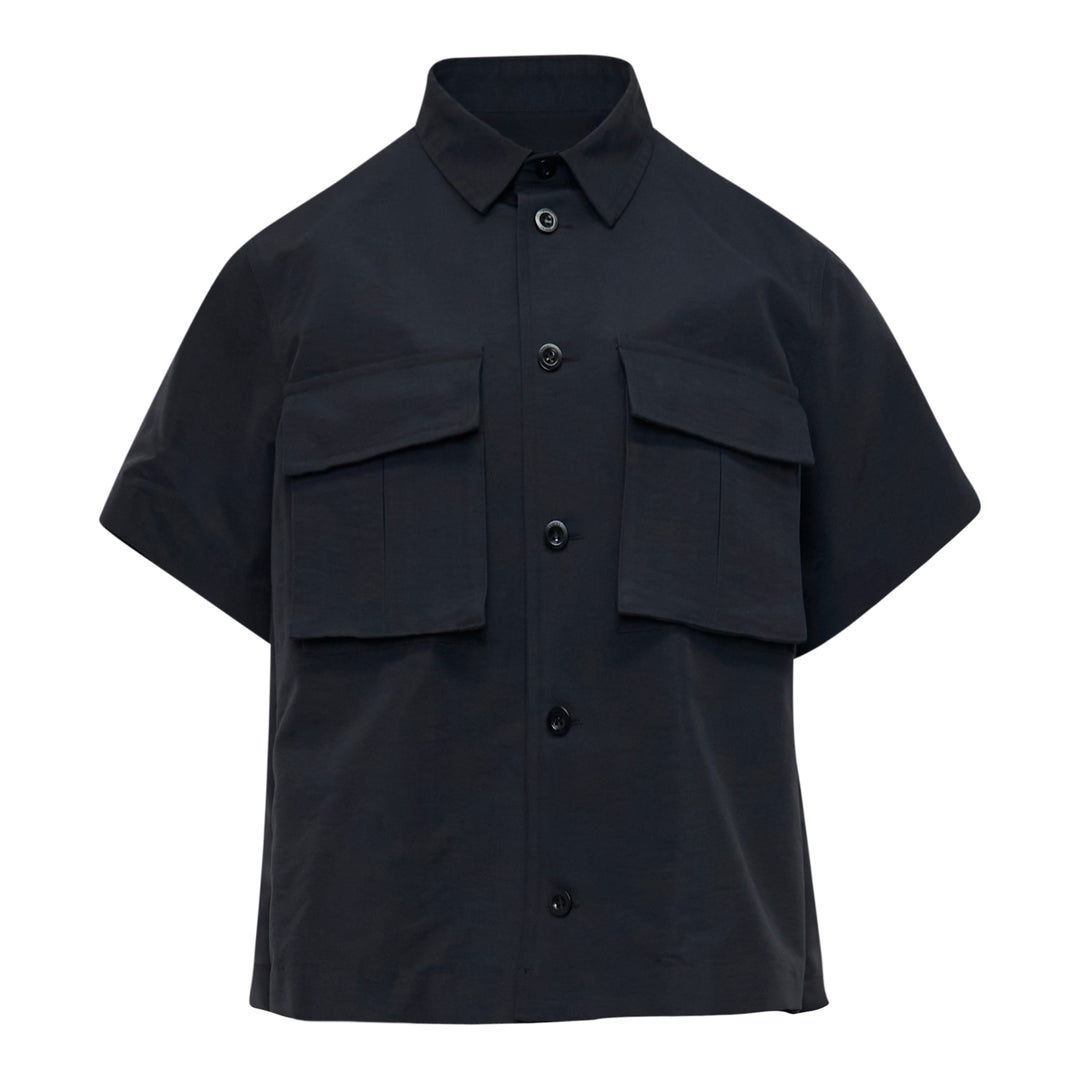 Grosgrain Bonding Short Sleeve Shirt