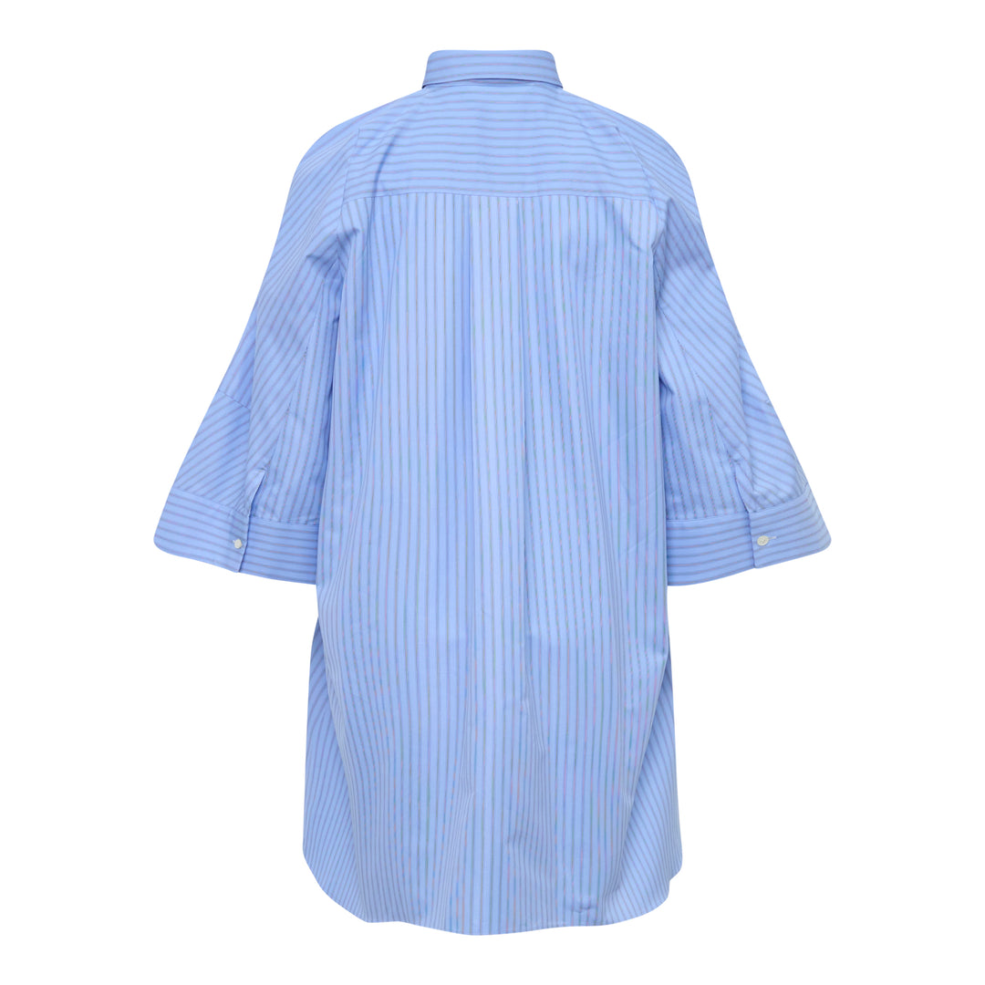Oversized Poplin Shirt Dress