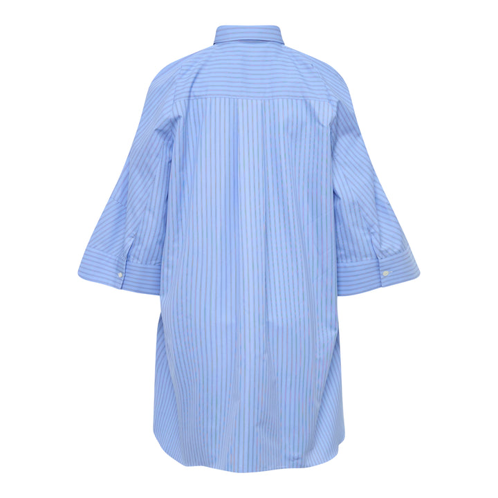 Oversized Poplin Shirt Dress