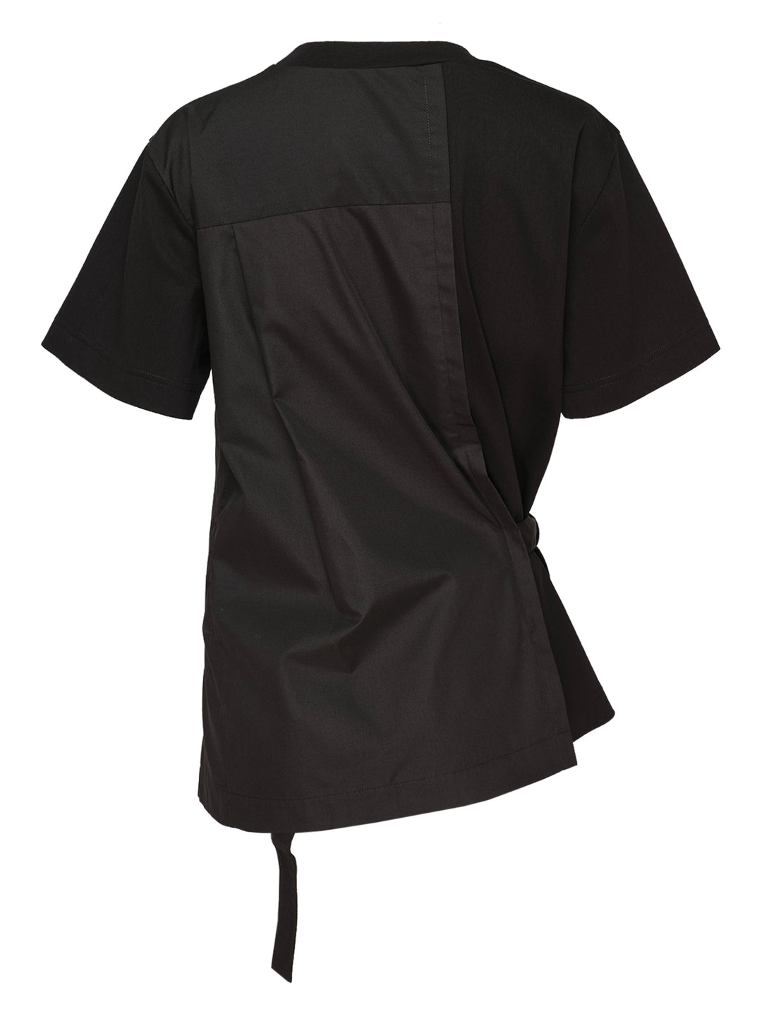 sacai Poplin Cotton Jersey T-Shirt - view 2