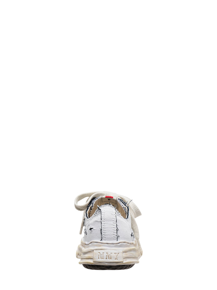 MIHARA YASUHIRO Hank Ripping Canvas Low-Top Sneakers - view 3