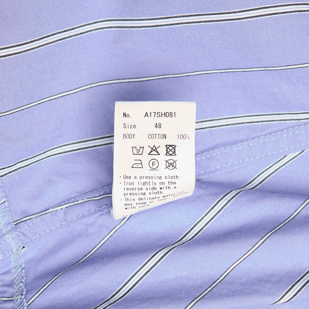 Offset Front Long Sleeve Shirt