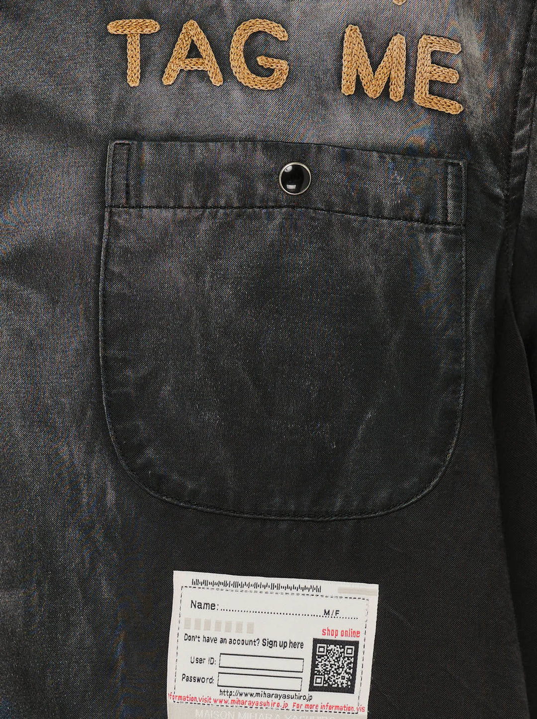 MIHARA YASUHIRO Combined Shirt T-Shirt - view 3