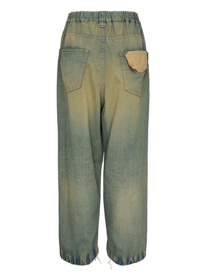 MIHARA YASUHIRO Light Oz Wide Denim Pants - view 2