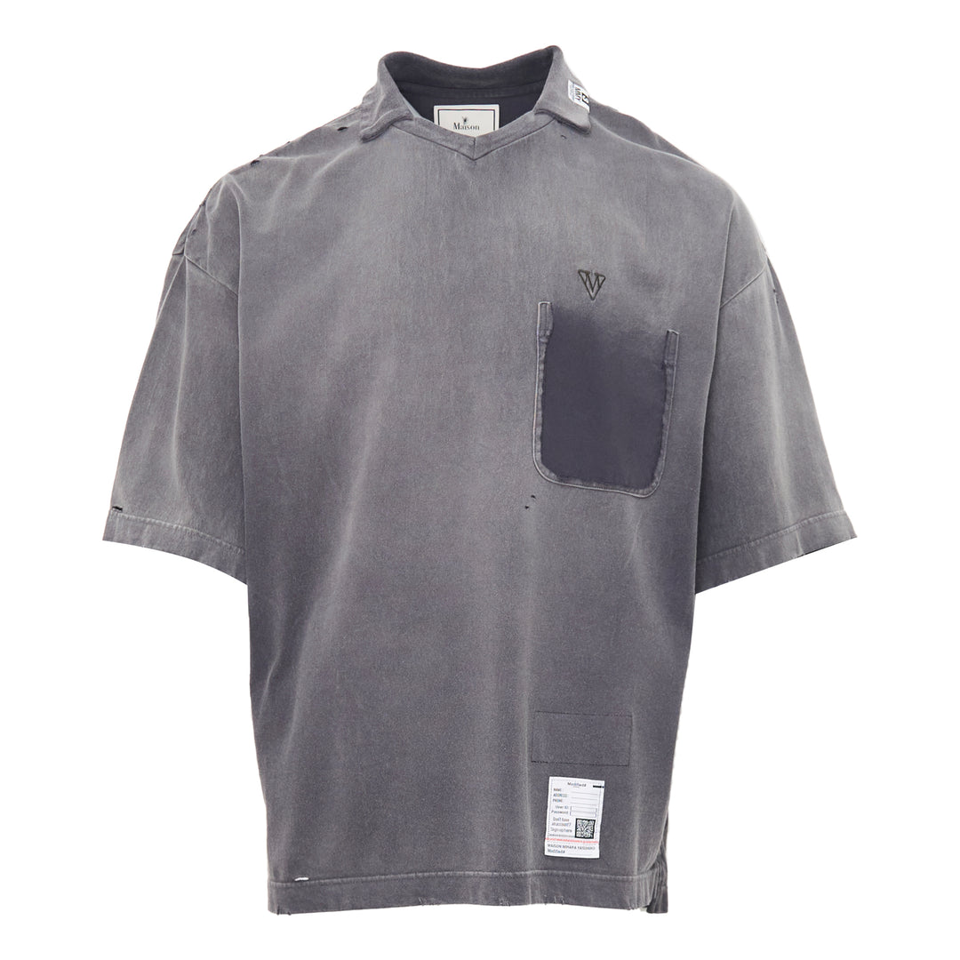 Sun Faded Collared Tee