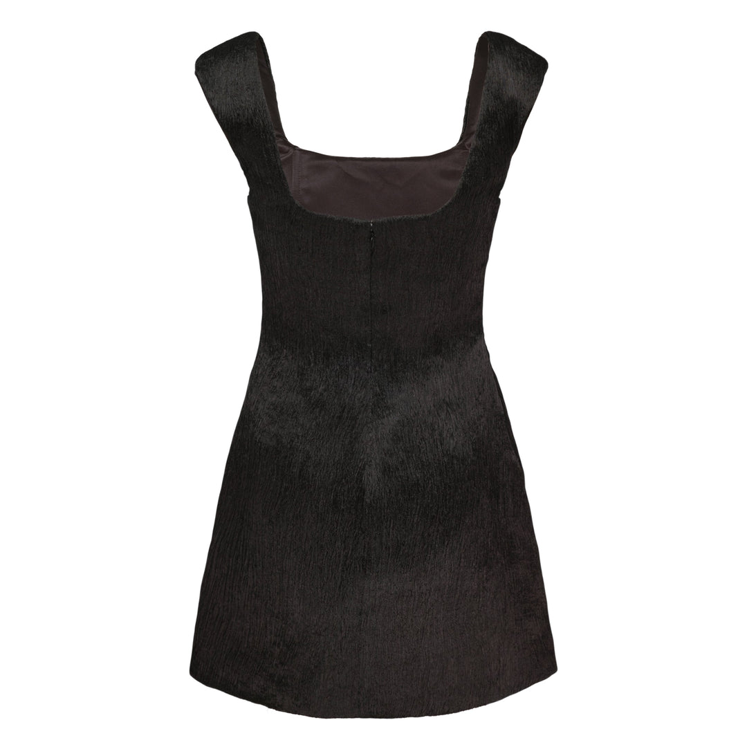 Hand Pleated Mini Dress