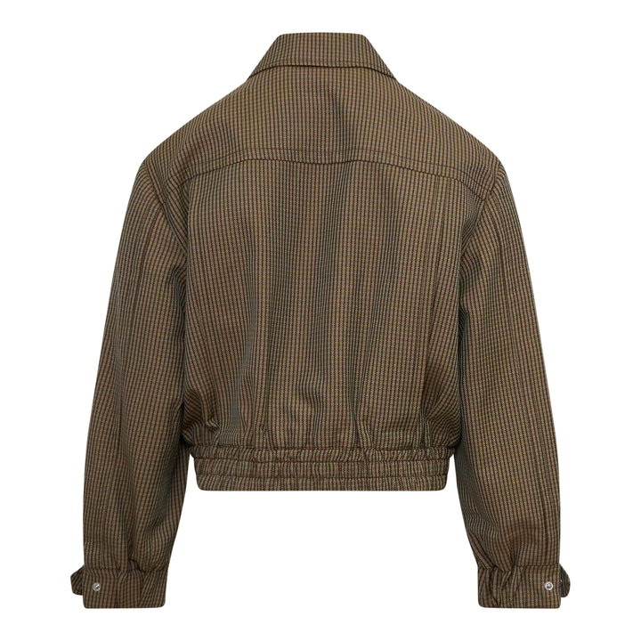 Tweed Blouson Bomber Jacket