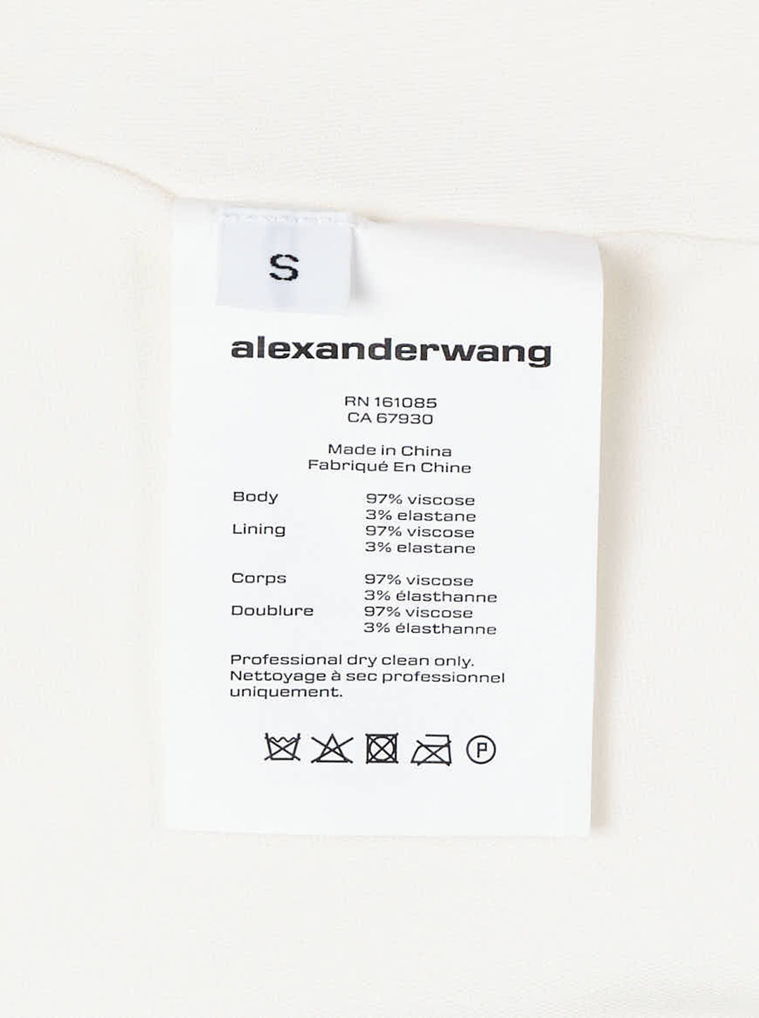 Alexander Wang Asymmetric Twist Top - view 3