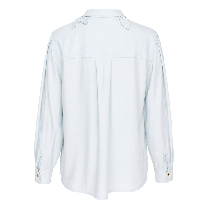Light Blue Viscose Blouse