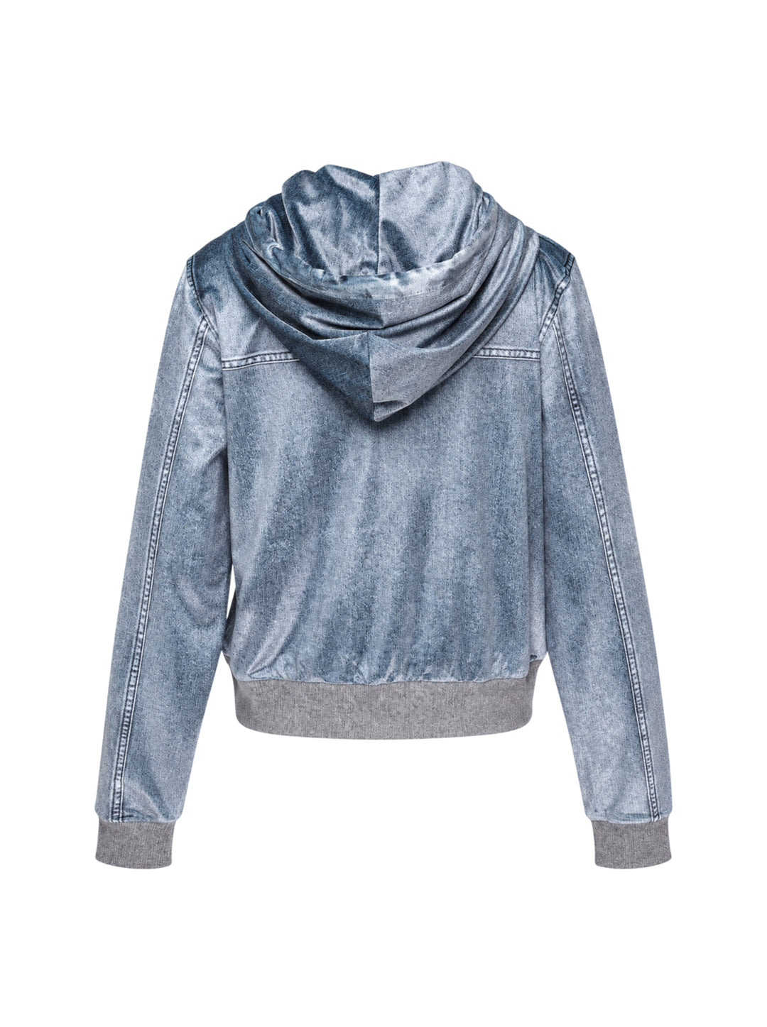 rag & bone Miramar Velvet Zip Hoodie - view 2