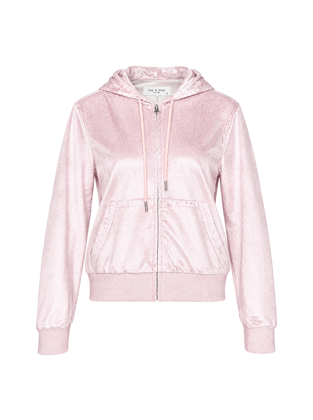 rag & bone Miramar Velvet Zip Hoodie
