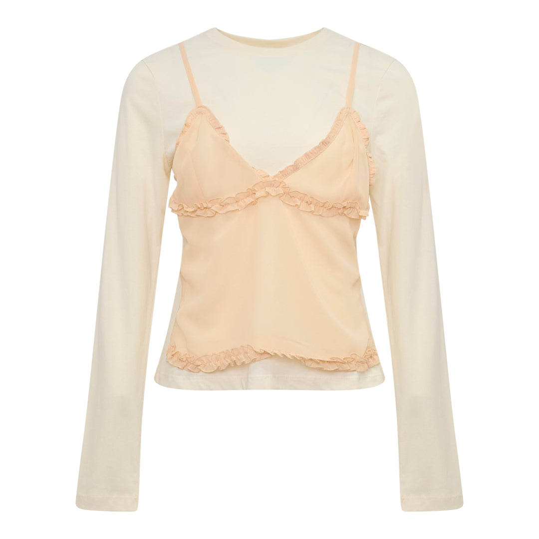 Freda Long Sleeve Cotton Top