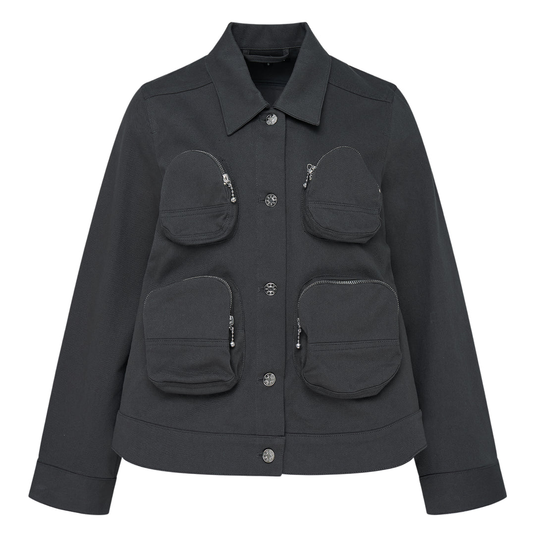 Front Pocket Cargo Blouson