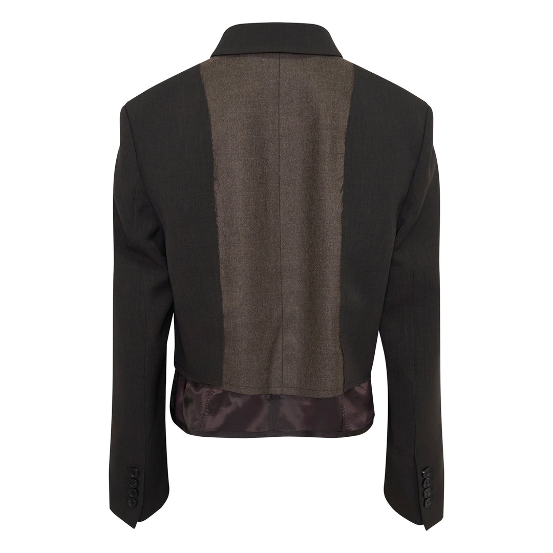 Inside-Out Crop Jacket