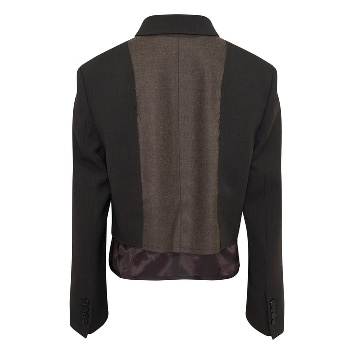 Inside-Out Crop Jacket