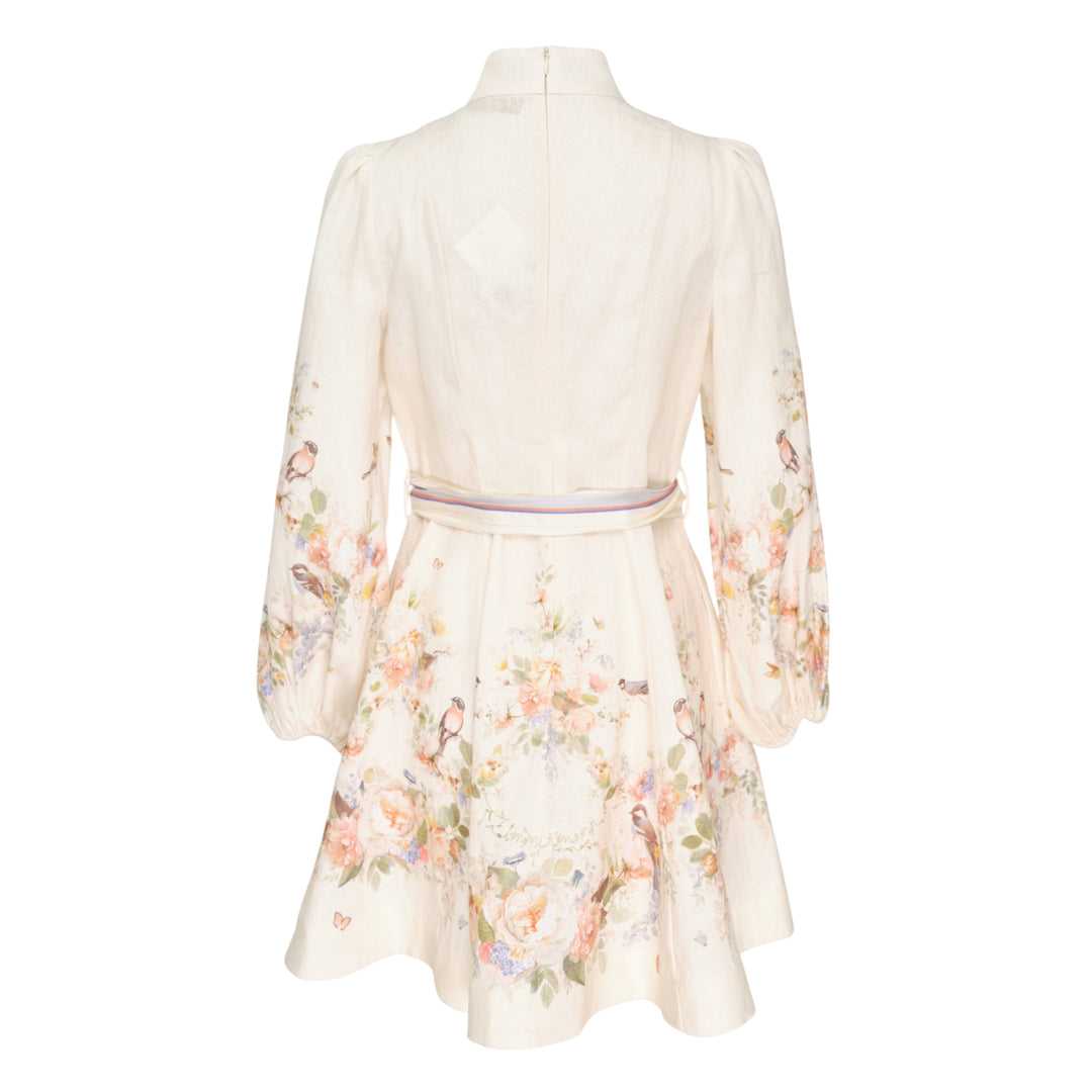 Valiant Button Mini Dress