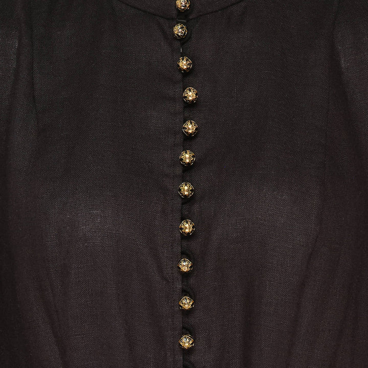 Valiant Button Midi Dress
