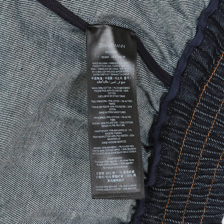 Denim Harem Pants
