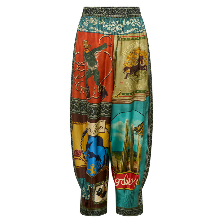 Ace Tapered Silk Pants