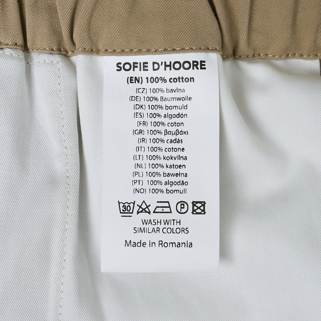 Elastic Low Crotch Pants