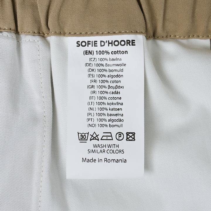 Elastic Low Crotch Pants
