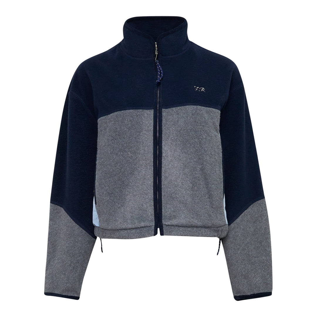 Color Block Fleece Jacket