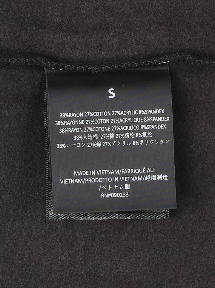 Fear of God ESSENTIALS women's black jersey shorts with elasticated waistband and tonal rubberised ESSENTIALS logo plaque - view 3
