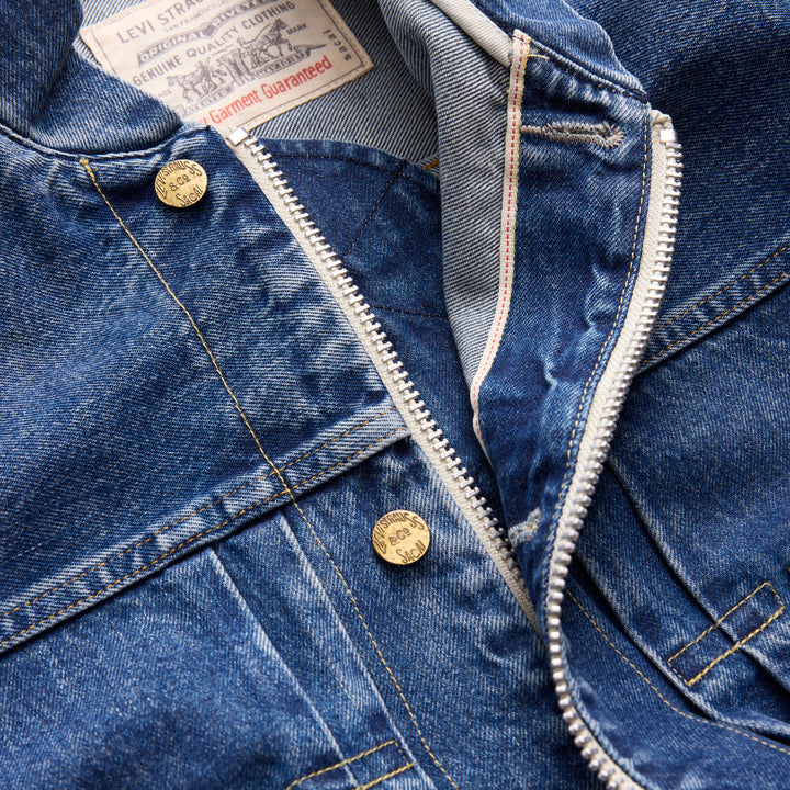 sacai Holiday Capsule Denim Blouson Jacket - view 9