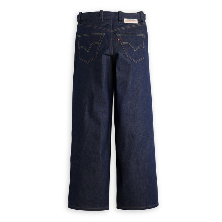 sacai Holiday Capsule Wide Leg Belted Jeans - view 2