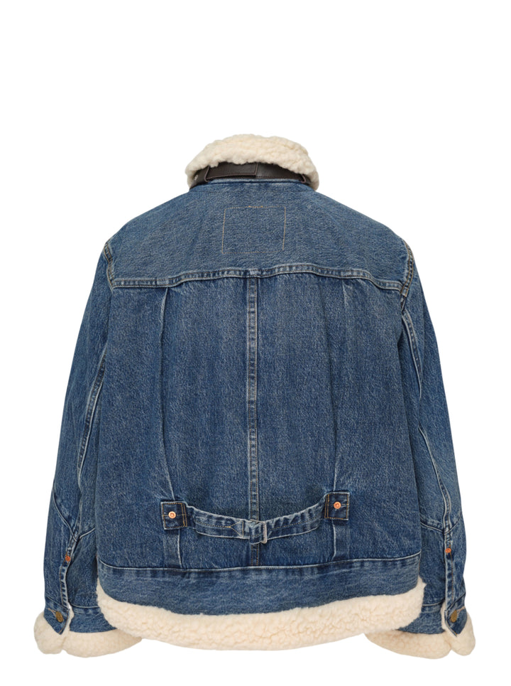 Sherpa Denim Trucker Jacket
