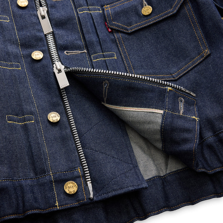 sacai Holiday Capsule Denim Blouson Jacket - view 3