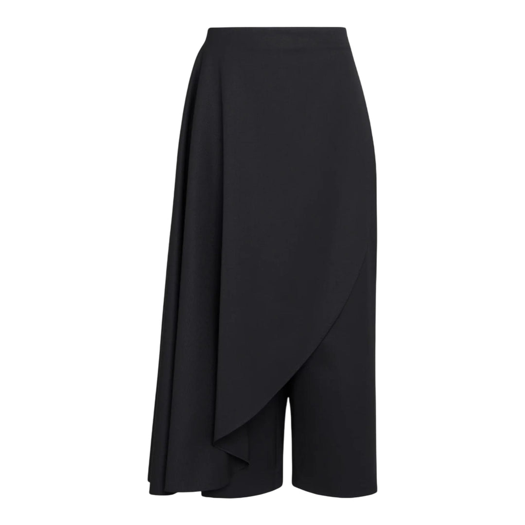 Club21 - ALAIA - Asymmetrical Skirt Trousers - PANTS - Black