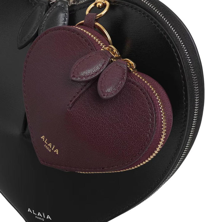 Club21 - ALAIA - Coin Purse Goatskin - COIN POUCHES - Burgundy