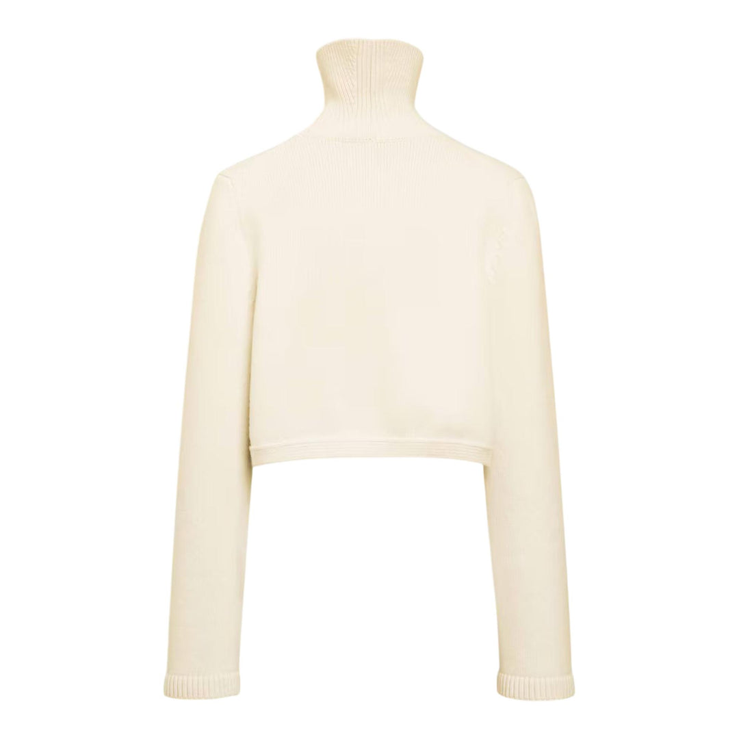 Club21 - ALAIA - Cut-Out Jumper - JACKETS - Off-White