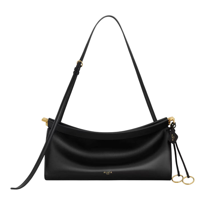 Club21 - ALAIA - East West M Glossy Calfskin - HANDBAGS - Black